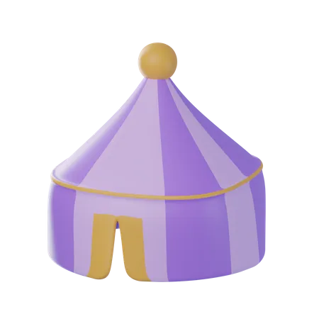 Carnival Tent  3D Icon