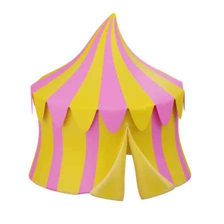 Carnival Tent  3D Icon