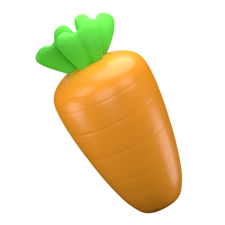 Carota  3D Icon