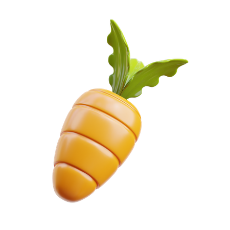 Carottes  3D Icon