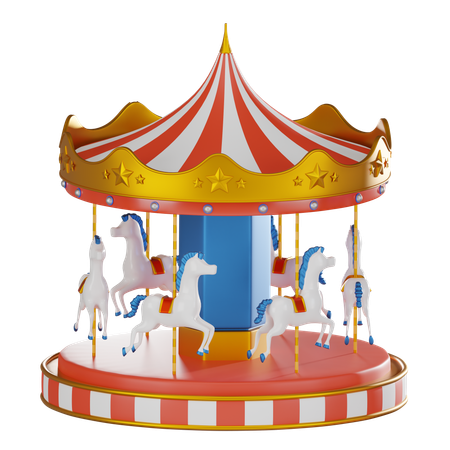 Carousel  3D Icon