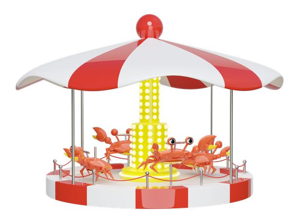 Carousel  3D Icon