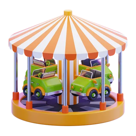 Carousel  3D Icon