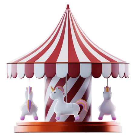 Carousel  3D Icon