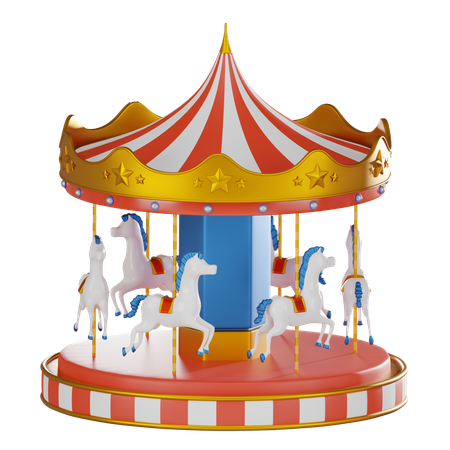 Carousel  3D Icon