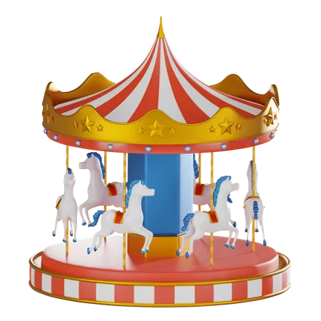 Carousel  3D Icon