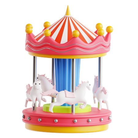 Carousel  3D Icon