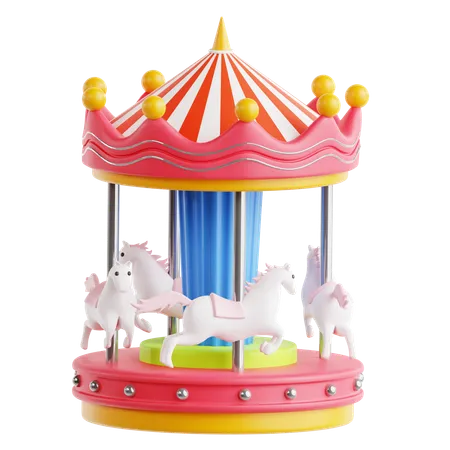 Carousel  3D Icon