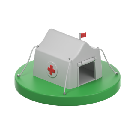 Tienda medica  3D Icon