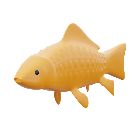 Poisson carpe  3D Icon