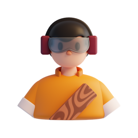 Carpenter  3D Icon