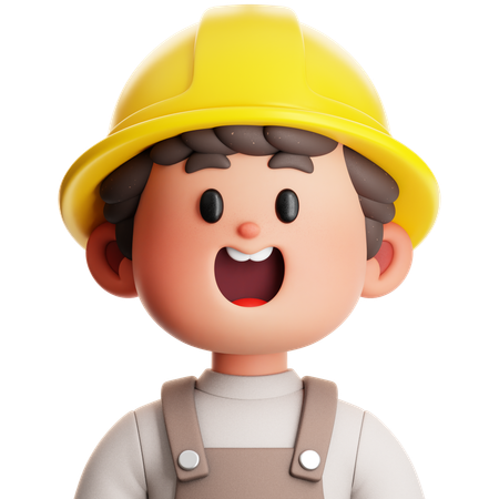 Carpenter  3D Icon