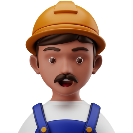 Carpenter  3D Icon