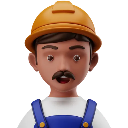 Carpenter  3D Icon