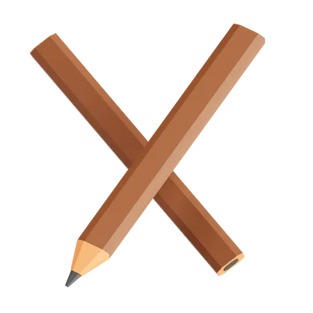 Carpenter Pencil  3D Icon