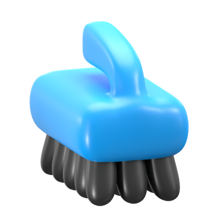 Carpet Brush  3D Icon