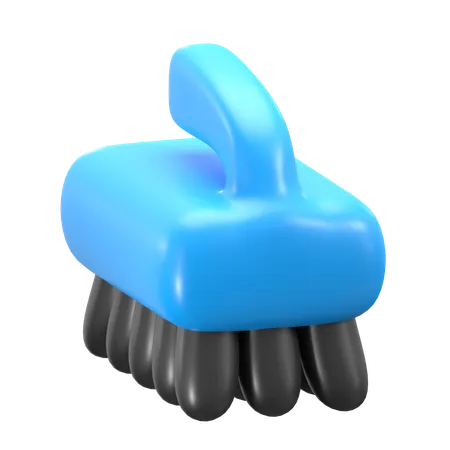 Carpet Brush  3D Icon