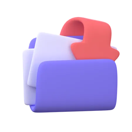 Carpeta  3D Icon