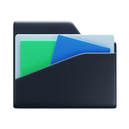 Carpeta  3D Icon