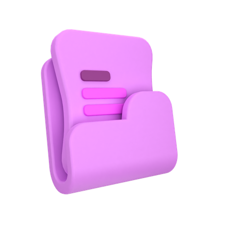 Carpeta  3D Icon