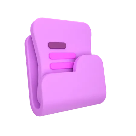 Carpeta  3D Icon