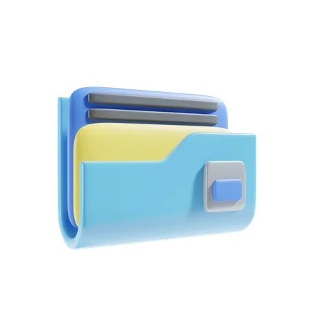 Carpeta  3D Icon