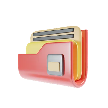 Carpeta  3D Icon