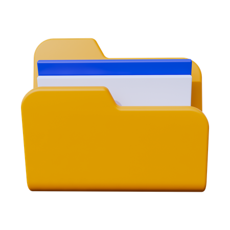 Carpeta  3D Icon