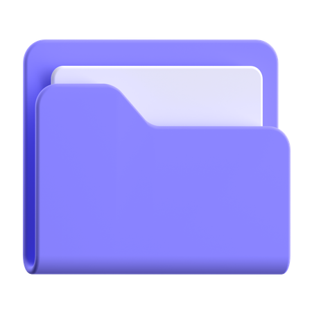 Carpeta  3D Icon