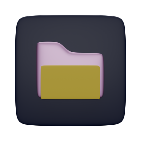 Carpeta  3D Icon