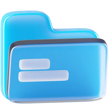 Carpeta  3D Icon