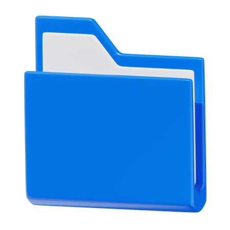 Carpeta  3D Icon