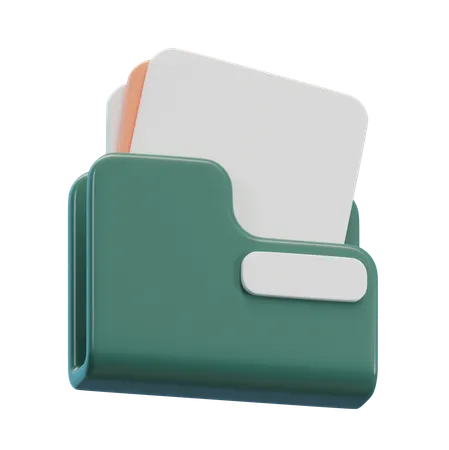 Carpeta  3D Icon