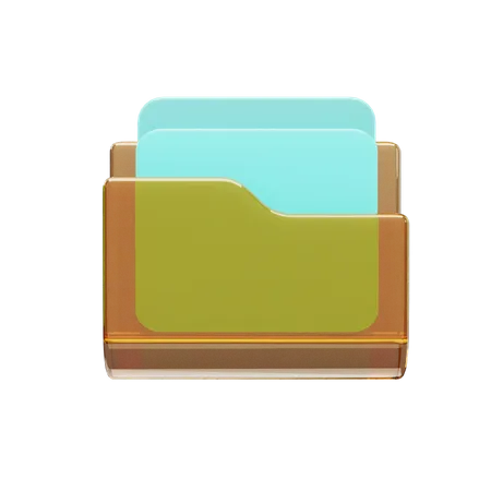 Carpeta  3D Icon