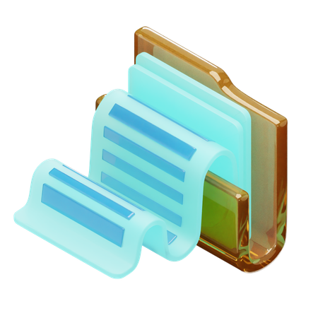 Carpeta  3D Icon