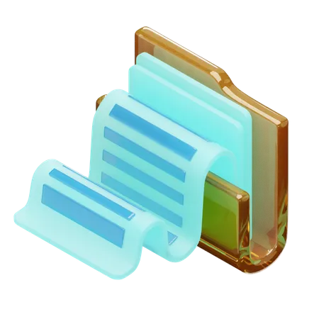 Carpeta  3D Icon