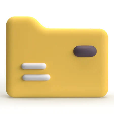 Carpeta  3D Icon