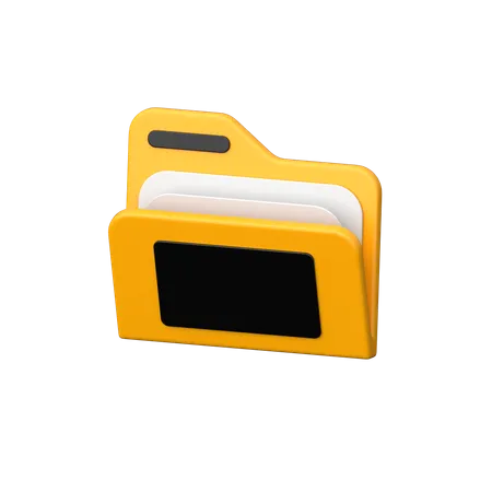 Carpeta  3D Icon