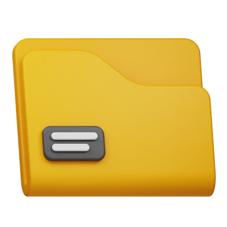 Carpeta  3D Icon