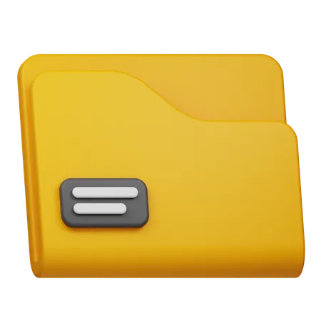 Carpeta  3D Icon