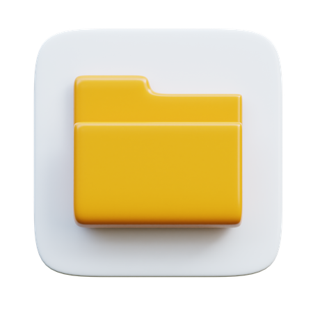 Carpeta  3D Icon