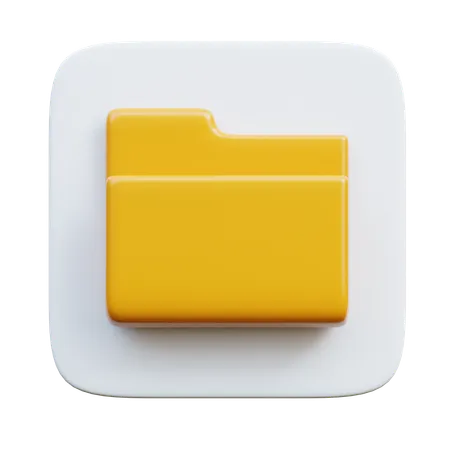 Carpeta  3D Icon