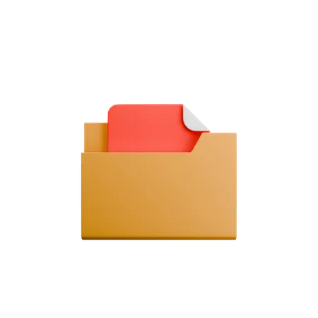 Carpeta  3D Icon