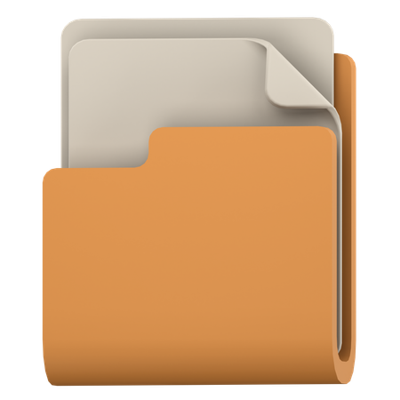 Carpeta  3D Icon