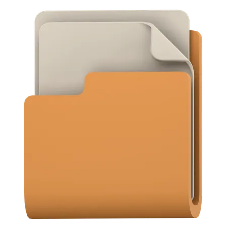 Carpeta  3D Icon