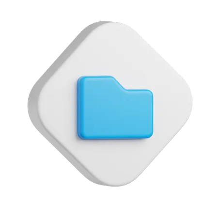 Carpeta  3D Icon