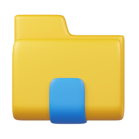 Carpeta  3D Icon