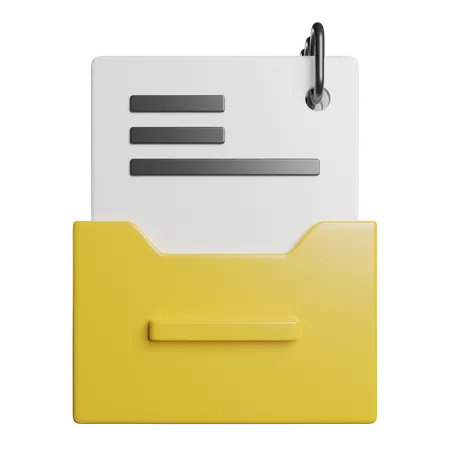 Carpeta  3D Icon