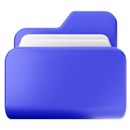 Carpeta  3D Icon