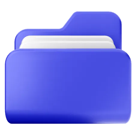 Carpeta  3D Icon